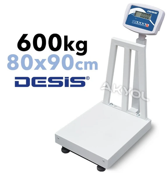 Desis B5 Elektronik Tartım Kantarı 600KG - 80x90CM ürün görseli 1