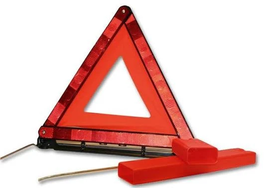 Üçgen Reflektör E4 Belgeli Metal Ayaklı (Tuv Yönetmeliğne Uygun) ürün görseli 1