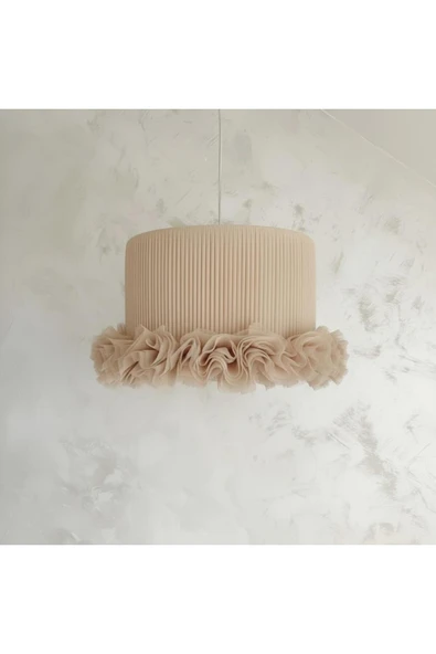 Elizim Home Lighting Tütü Bej Çocuk Sarkıt Avize - Resim 5