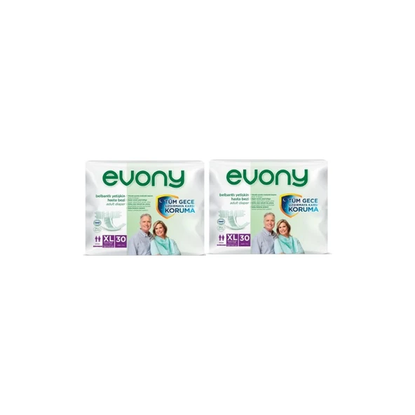EVONY Xl Hasta Bezi Ekstra Büyük Boy 30’Lu 60 Adet ürün görseli 1
