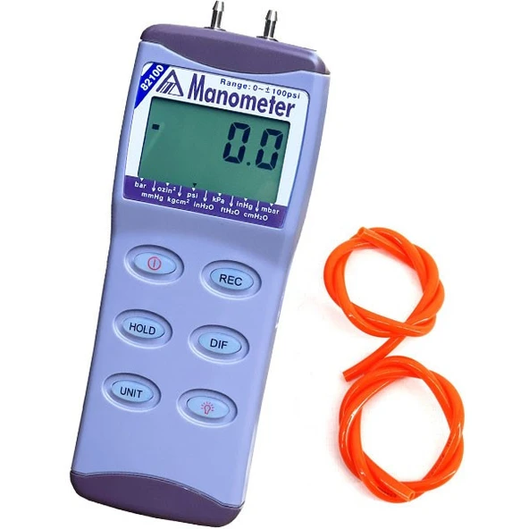 AZ 82100 Dijital Manometre 100 PSI ürün görseli 1