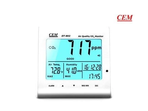 CEM DT-802 Hava Kalitesi Ölçüm Cihazı, CO2 Ölçer ürün görseli 1
