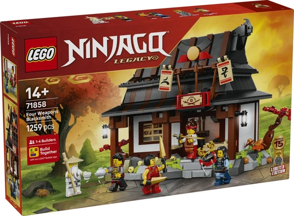 Lego Ninjago Dört Silah Demircisi 15. Yıl Dönümü 71858 ürün görseli 1