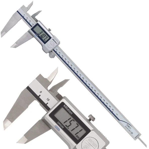 Mitutoyo 500-708-20 Su Geçirmez IP67 Dijital Kumpas 300mm ürün görseli 1