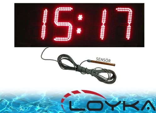 Loyka 15 CM - Büyük Ekranlı Havuz Suyu Sıcaklığı Ölçer ürün görseli 1