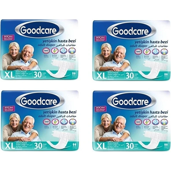 Goodcare Belbantlı Bez 4 x 30 Adet ürün görseli 1
