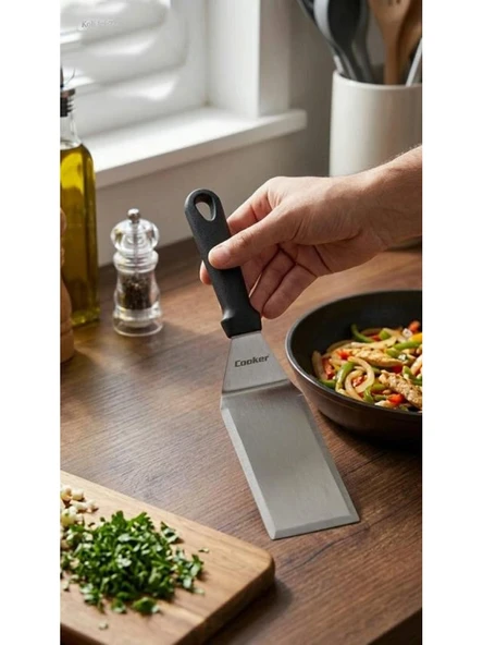 Cooker Çelik Spatula 7x29 cm ürün görseli 1