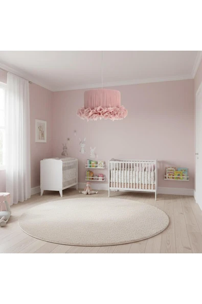 Elizim Home Lighting Tütü Pembe Çocuk Sarkıt Avize - Resim 3
