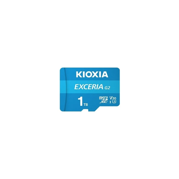 Kioxia Exceria G2 LMEX2L001TG2 Class 10 UHS-I U3 V30 1 TB Micro SD Kart ürün görseli 1