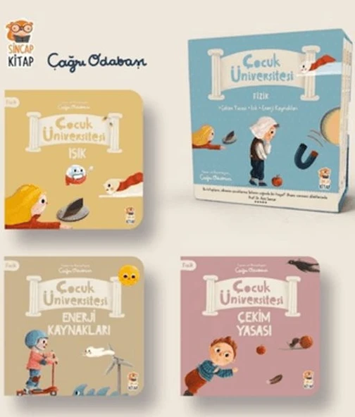 Çocuk Üniversitesi Fizik Set (3 Kitap) ürün görseli 1