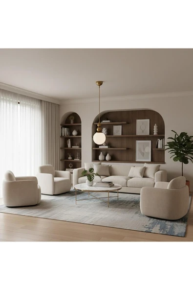 Elizim Home Lighting Holla Tek'li Eskitme Cam Sarkıt Avize ürün görseli 1