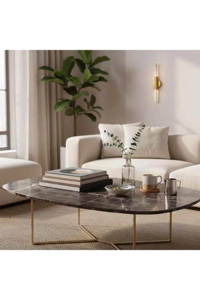 Elizim Home Lighting Su Damlası Gold Ledli Şarjlı Aplik ürün görseli 1