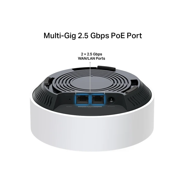 TP-Link Deco X50-POE 3000 Mbps 2'li Router - Resim 6