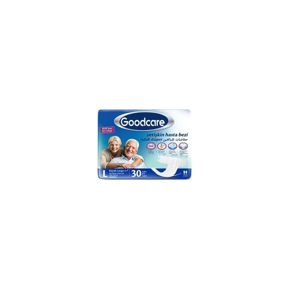 Goodcare Belbantlı Yetişkin Hasta Bezi Large (Büyük Boy) 30 Adet ürün görseli 1