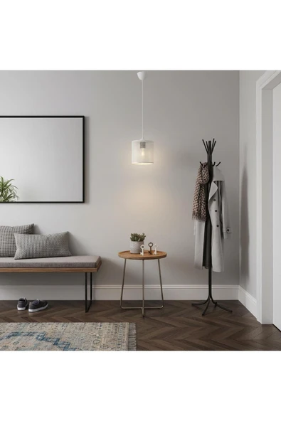 Elizim Home Lighting Perfora Beyaz Sarkıt Avize - Resim 2