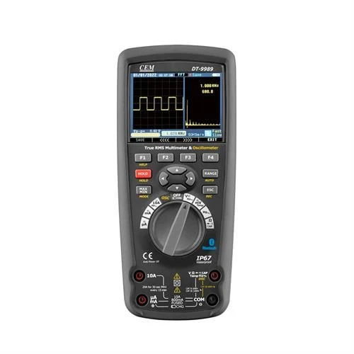 Cem DT-9989 Profesyonel T-RMS Endüstriyel Multimetre ürün görseli 1