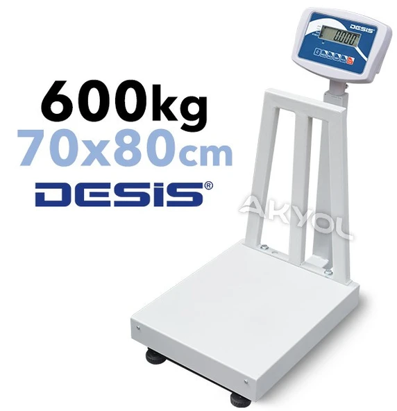 Desis B5 Elektronik Tartım Kantarı 600KG 70x80CM ürün görseli 1