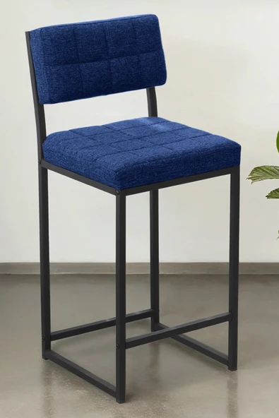Armens Life Mobilya, Lojistik & Elektronik Ticaret Armens Life Mobilya, Lojistik & Elektronik Ticaret Bar Sandalyesi Ada Mutfak Sandalyesi Bar Taburesi Mutfak Sandalyesi 65 Cm - Lacivert ürün görseli 1