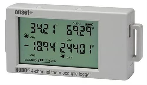 ONSET-HOBO UX120-014M 4 Kanallı Termokupl Sıcaklık Kaydedici Datalogger ürün görseli 1