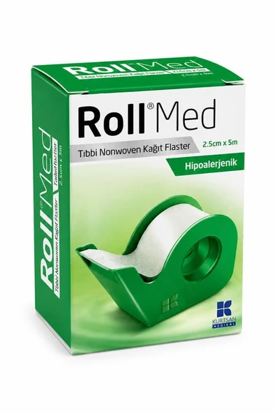 Roll Med Hipoalerjenik 2.5cm x 5m Tıbbi Kağıt Flaster ürün görseli 1