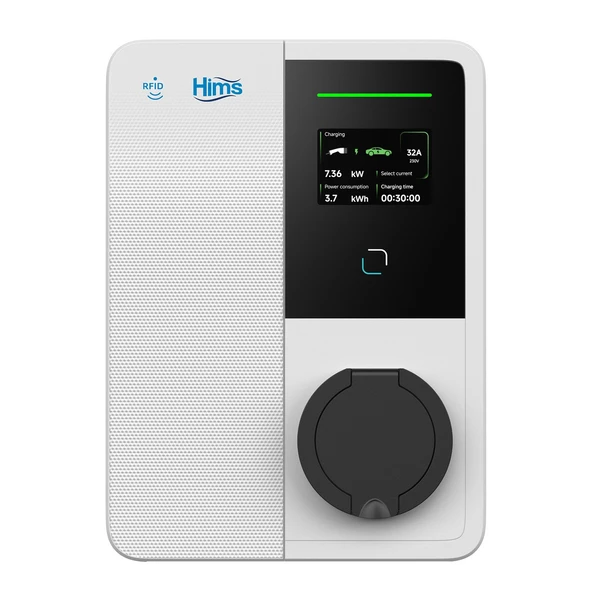 Hims 22kW Bireysel Duvar Tipi Araç Şarj İstasyonu HEVC-22 ürün görseli 1