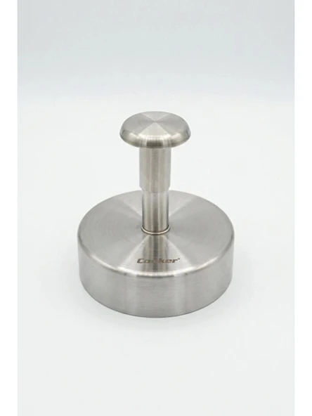 Cooker Çelik Hamburger Presi 10 cm - Resim 3