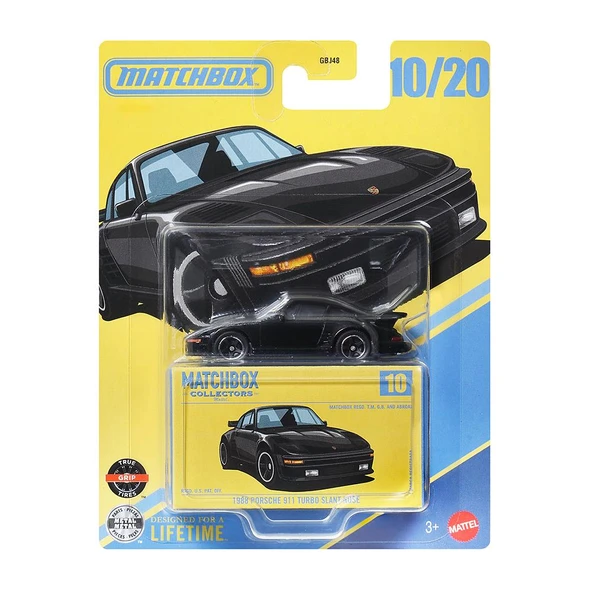Matchbox Koleksiyon Araçlar 1998 PORSCHE 911 TURBO SLANT NOSE GBJ48 - JJV95 ürün görseli 1