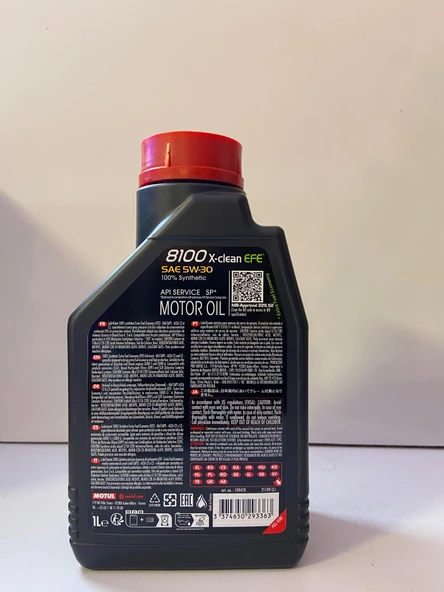 MOTUL X CLEAN EFE 5W30 1L - Resim 2
