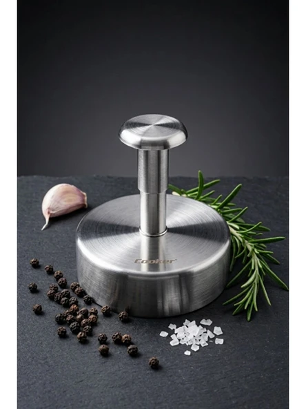 Cooker Çelik Hamburger Presi 10 cm ürün görseli 1