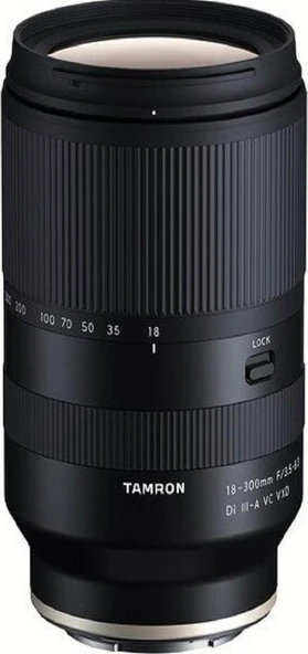 Tamron 18-300mm F/3.5-6.3 Di III-A VC VXD Sony APS-C (Crop Makineler) için ürün görseli 1