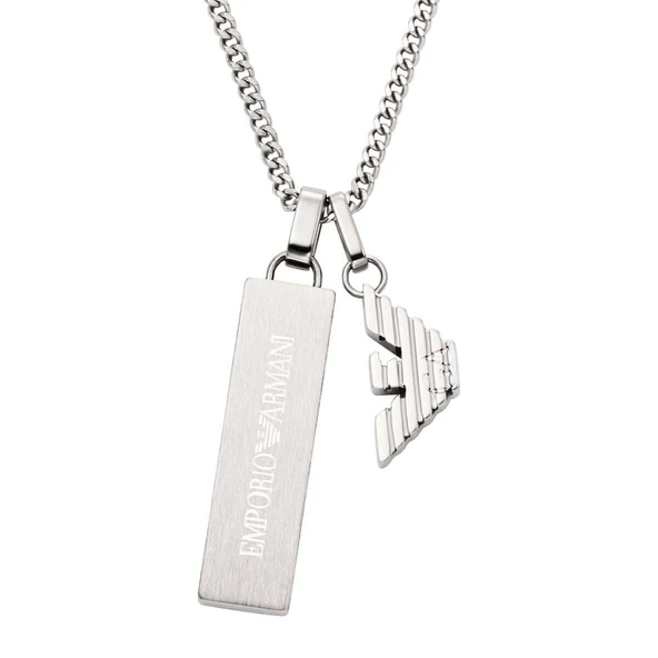 Emporio Armani AJEGS3306-040 Erkek Kolye ürün görseli 1