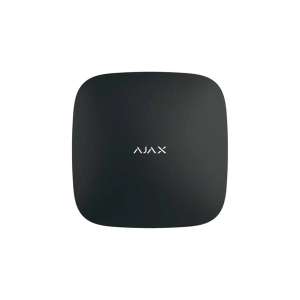 AJAX Hub2 Plus Kablosuz Görsel Doğrulamalı Alarm Paneli Siyah ürün görseli 1