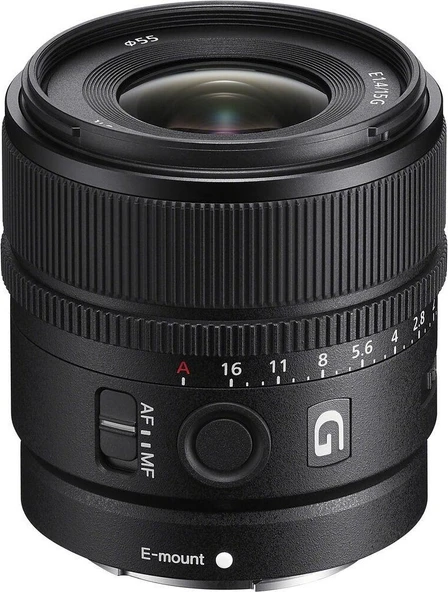 Sony E 15mm f/1.4 G Lens ürün görseli 1
