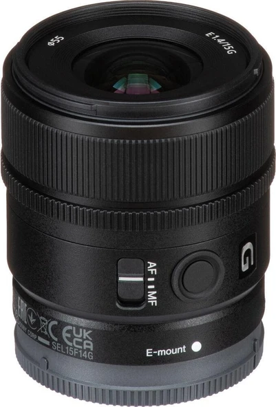 Sony E 15mm f/1.4 G Lens - Resim 2