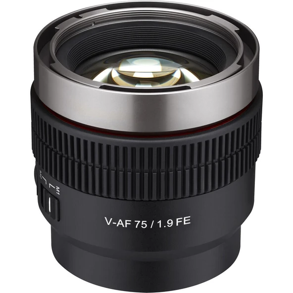 Samyang V-AF 75mm T1.9 FE (Sony E) ürün görseli 1