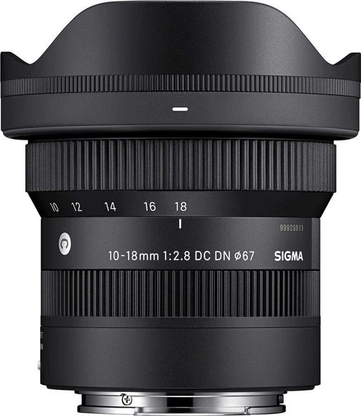 Sigma 10-18mm f/2.8 DC DN Contemporary Lens (Sony E) ürün görseli 1