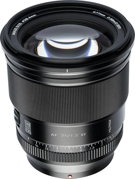 Viltrox AF 75mm f/1.2 XF Pro Lens (Fujifilm X) ürün görseli 1