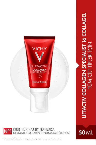 Vichy Liftactiv Collagen Specialist 16 Glow Boosting Gel 50ml ürün görseli 1