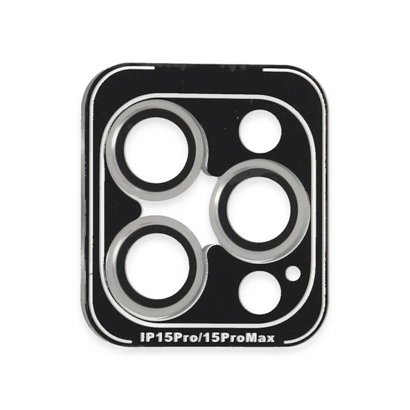 Joko İphone 15 Pro Max Pvd Metal Kamera Lens - Gümüş ürün görseli 1