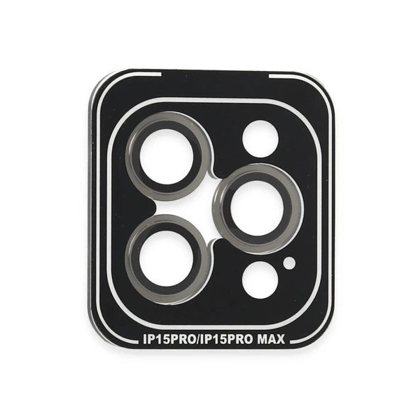 Joko İphone 15 Pro Max Pvd Metal Kamera Lens - Gri ürün görseli 1