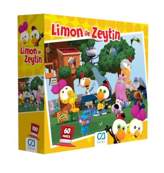 Limon Ve Zeytin Puzzle 60 ürün görseli 1