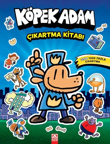 Köpek Adam Çıkartma Kitabı ürün görseli 1