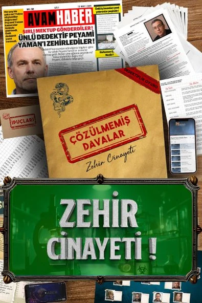 Zehir Cinayeti - Dedektif Oyunu ürün görseli 1