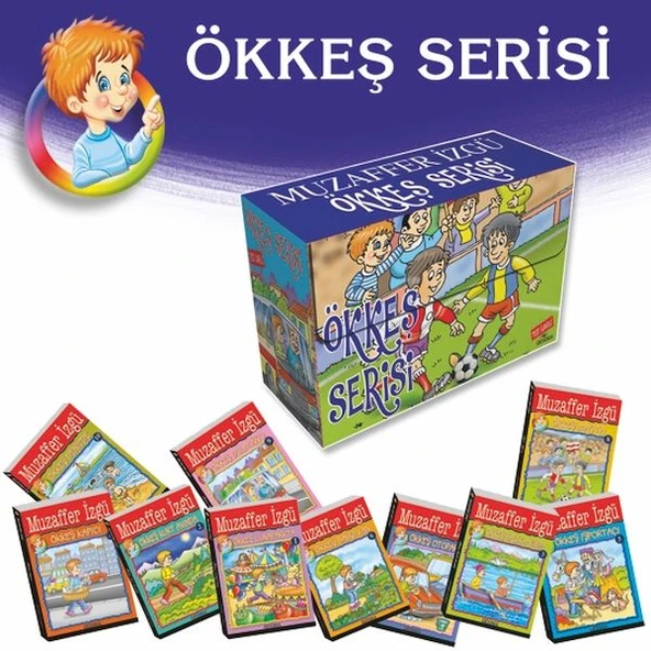 Muzaffer İzgü Öykü Seti (10 Kitap Takım - Ökkeş Dizisi) ürün görseli 1
