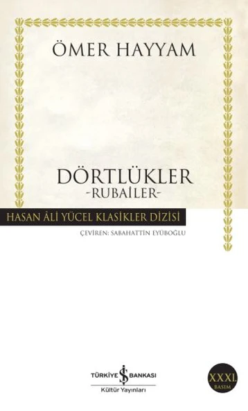 Dörtlükler Hayyam - Hasan Ali Yücel Klasikleri ürün görseli 1