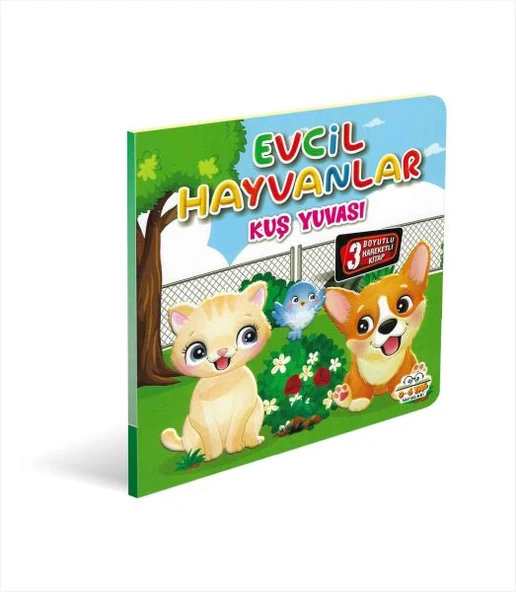 Evcil Hayvanlar Kuş Yuvası 3 Boyutlu ürün görseli 1