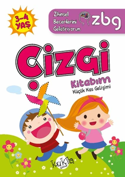ZBG 3-4 Yaş Çizgi Kitabım ürün görseli 1