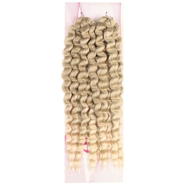 Nice Bulk Afro Su Dalgası / Küllü Balköpüğü / Platin Ombreli ürün görseli 1