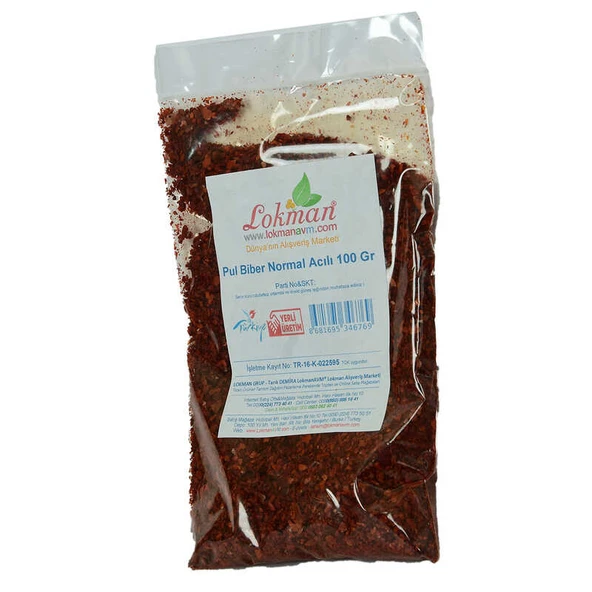 Pul Biber Normal Acılı 100 Gr Paket - Resim 3