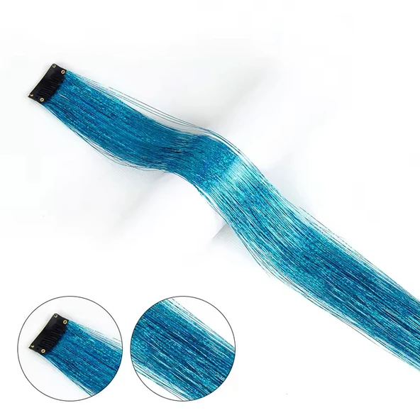 Klipsli Hair Tinsel Simi / HTK12 ürün görseli 1